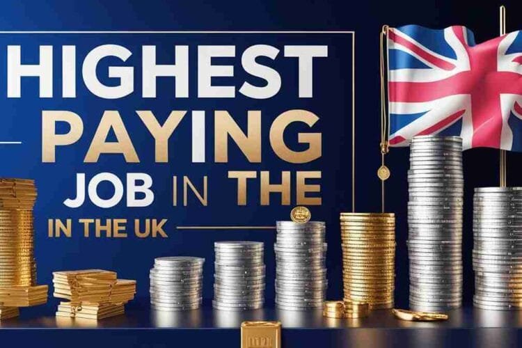 15 Highest Paying Jobs in the UK in 2025